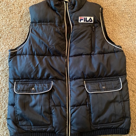 Fila Jackets & Blazers - Black Fila Vest